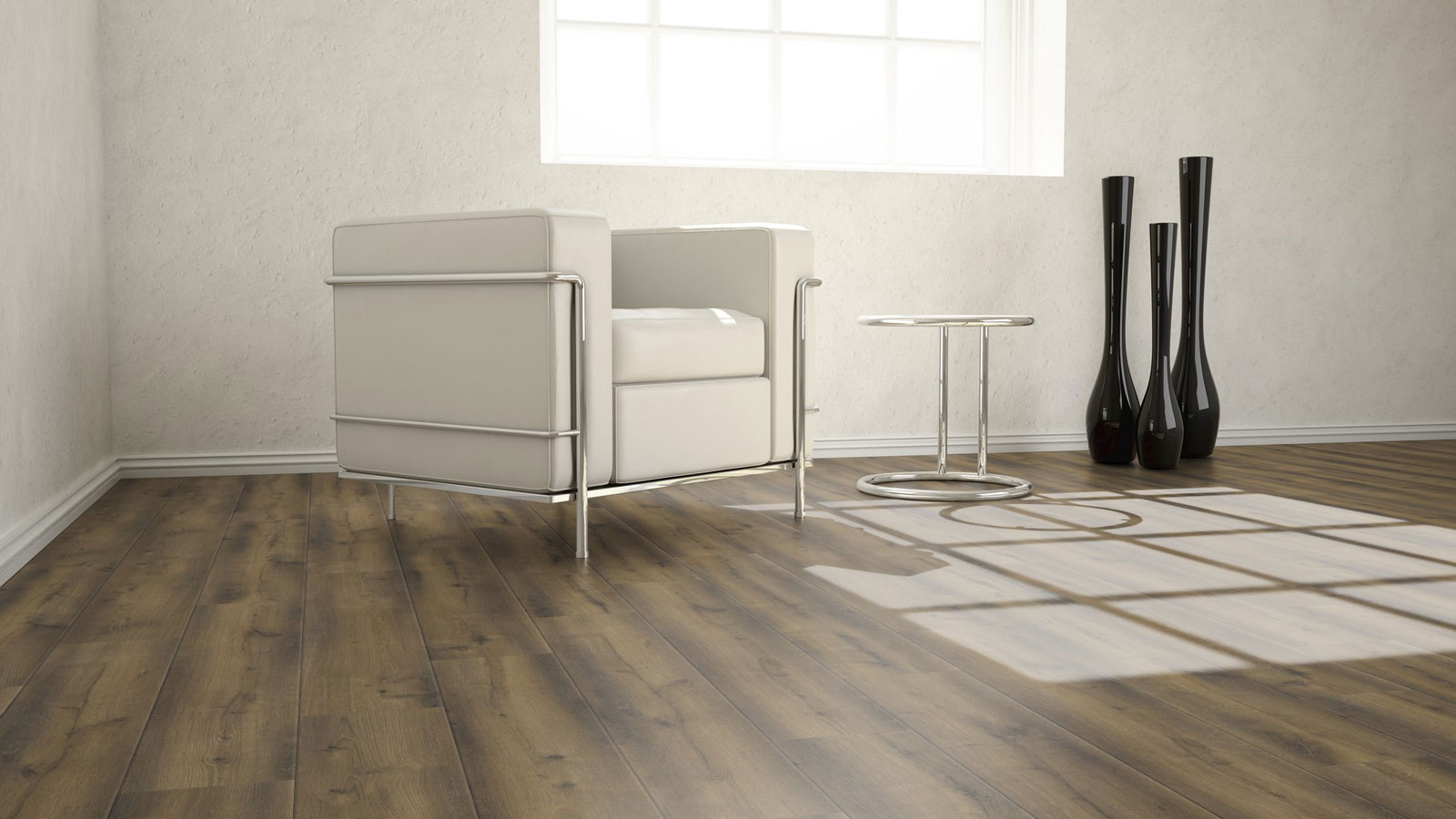 Kings Canyon Echtholzboden WaterProtect Gebürstete Eiche angefeuert Breitdiele M4V Raum3