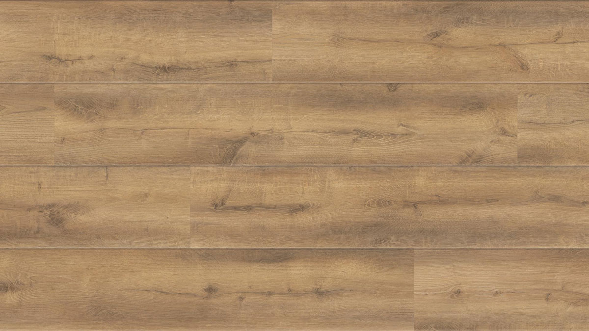 Kings Canyon Echtholzboden WaterProtect Gebürstete Eiche leicht gekälkt Breitdiele M4V Raum1