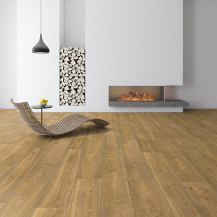 Kings Canyon Real Wood Flooring WaterProtect Brushed Oak Whispering Wood Classic Wideplank M4V