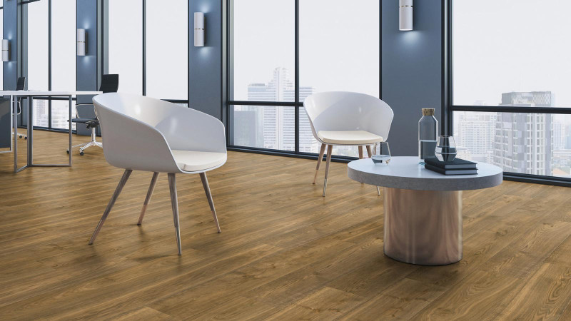 Kings Canyon Echtholzboden WaterProtect Gebürstete Eiche Wolfswood Breitdiele M4V main product photo
