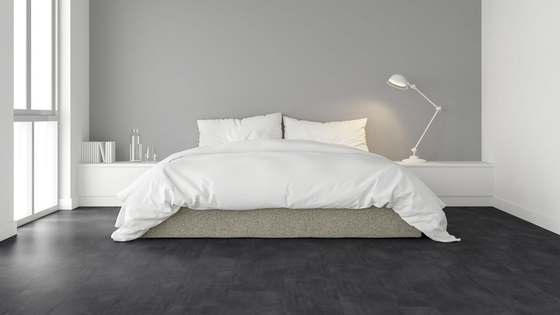 Kings Canyon Laminat Classic RealFeel Beton Anthrazit Fliese XXL 4V Raum6