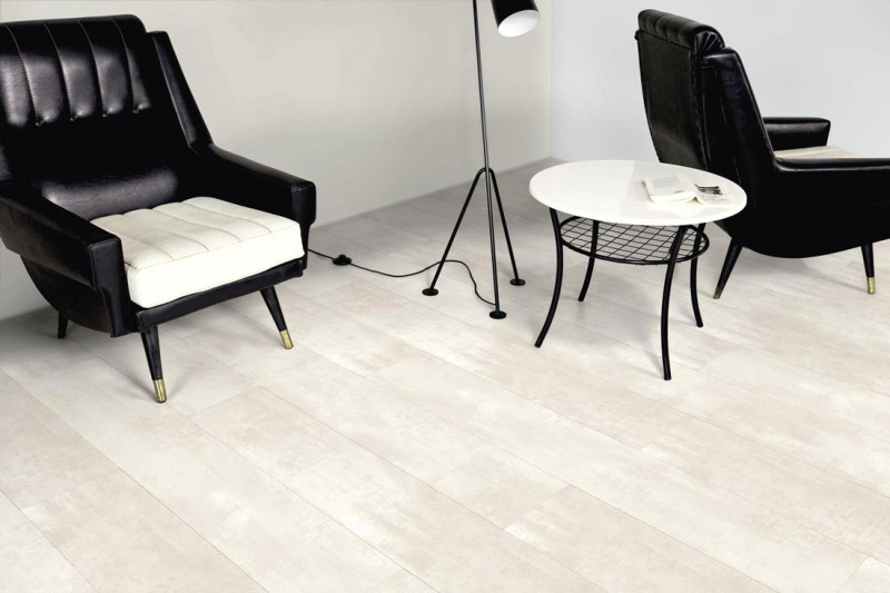 Kings Canyon Laminate Classic RealFeel Concrete White Tile XXL 4V main product photo