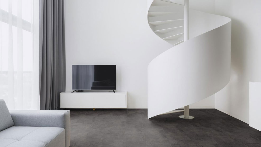 Kings Canyon Laminat Classic RealFeel Metall Eisen mit Rosteffekt Fliese XXL 4V Raum4