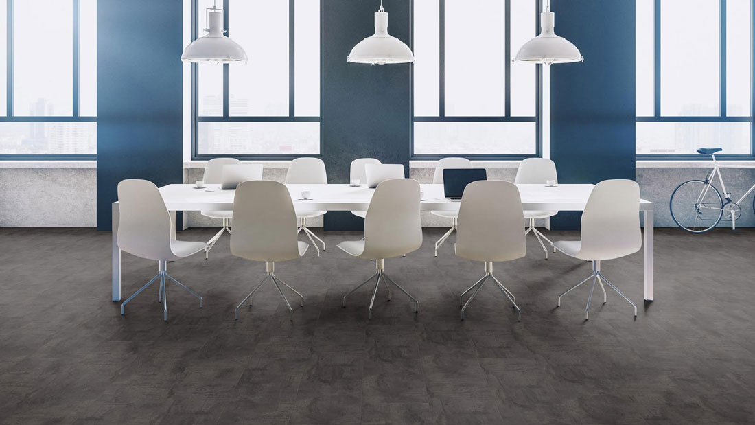 Kings Canyon Laminat Classic RealFeel Metall Eisen mit Rosteffekt Fliese XXL 4V Raum8