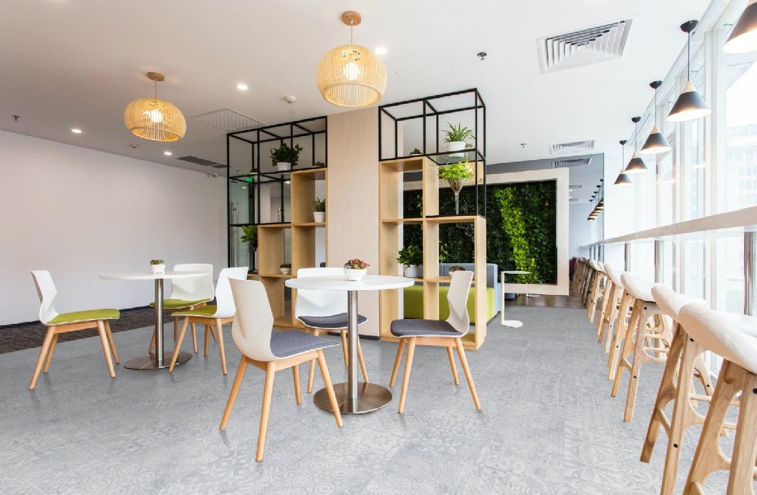 Kings Canyon Laminat Patchwork Tuscan Weiß Fliese zum Klicken Raum8