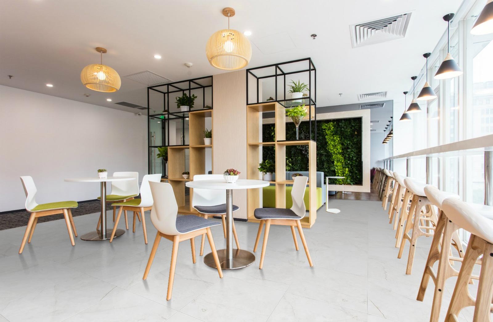 Kings Canyon Laminat Scene Marmor Weiß Fliese M4V zum Klicken Raum8