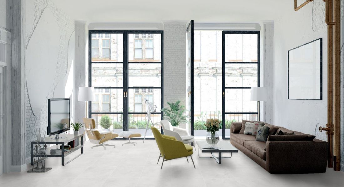 Kings Canyon Laminat Scene Stein Weiß Fliese M4V zum Klicken Raum3