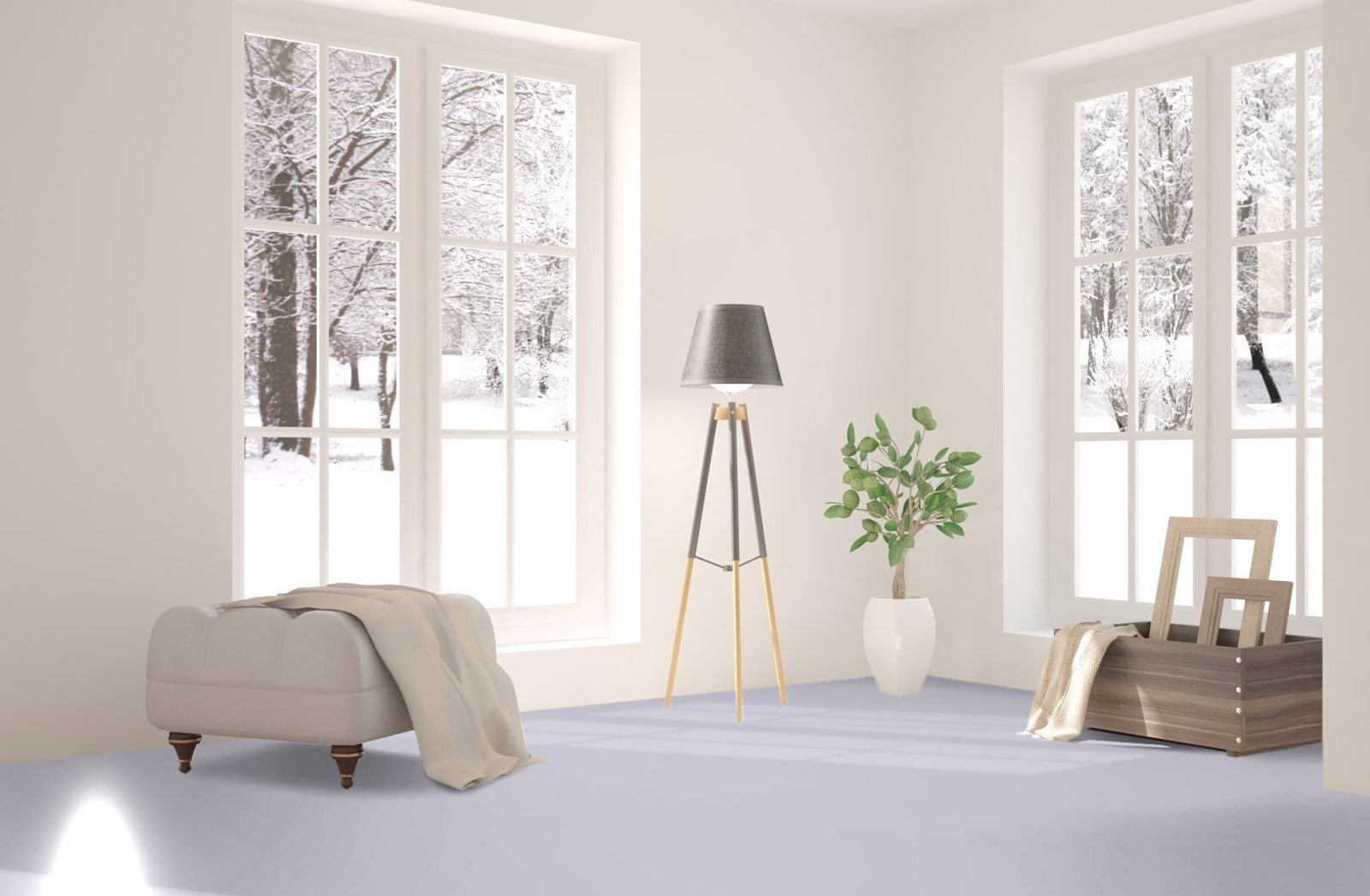 Kings Canyon Laminat Scene XL Grau 1-Stab Landhausdiele zum Klicken Raum4