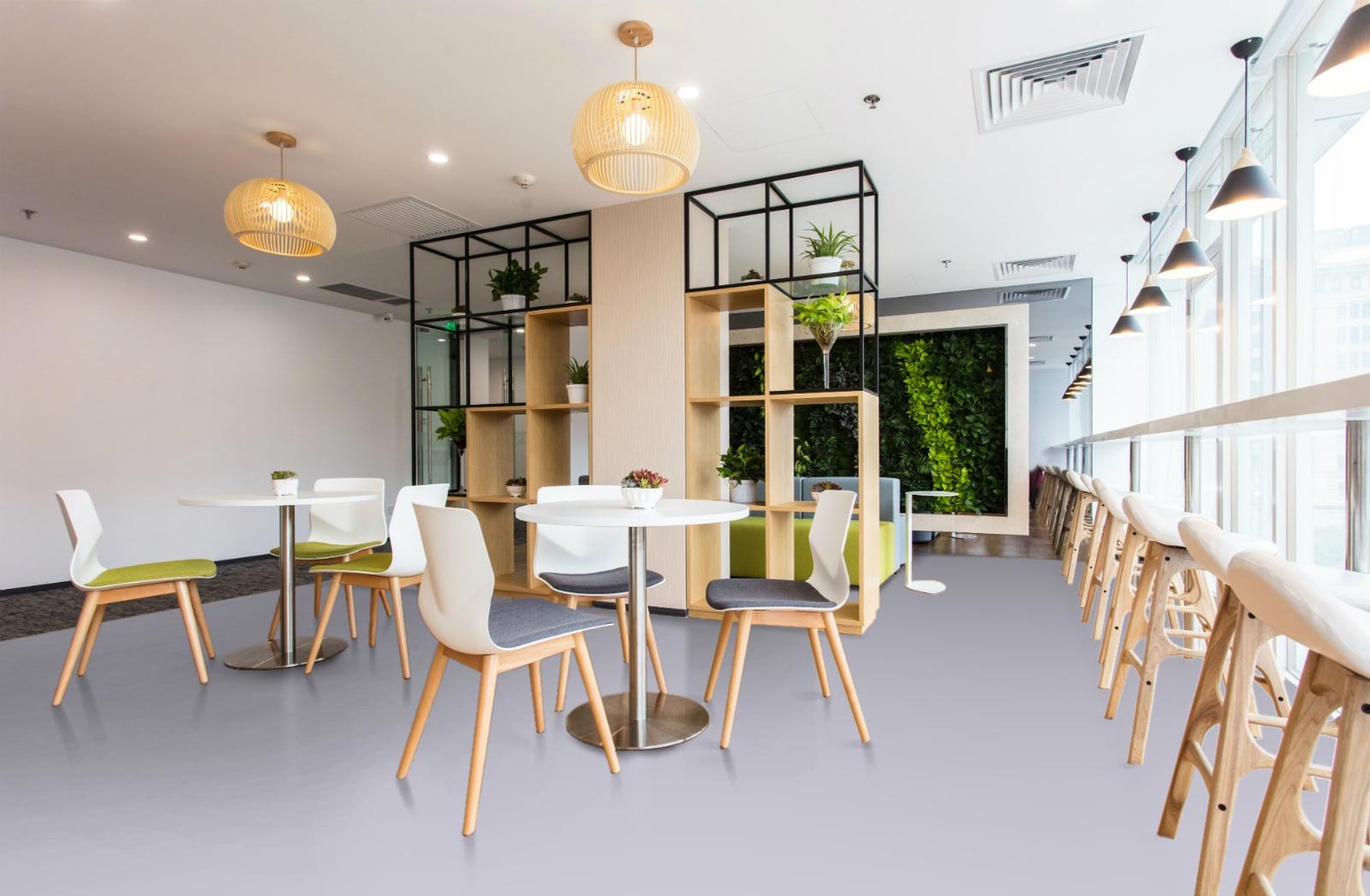 Kings Canyon Laminat Scene XL Grau 1-Stab Landhausdiele zum Klicken Raum7