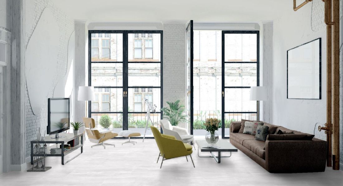 Kings Canyon Laminat Scene XL Schiefer Weiß 1-Stab Landhausdiele M4V zum Klicken Raum4