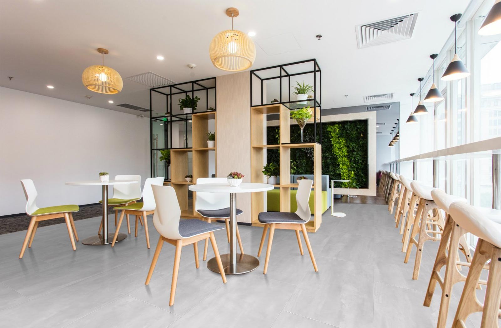 Kings Canyon Laminat Scene XL Schiefer Weiß 1-Stab Landhausdiele M4V zum Klicken Raum8