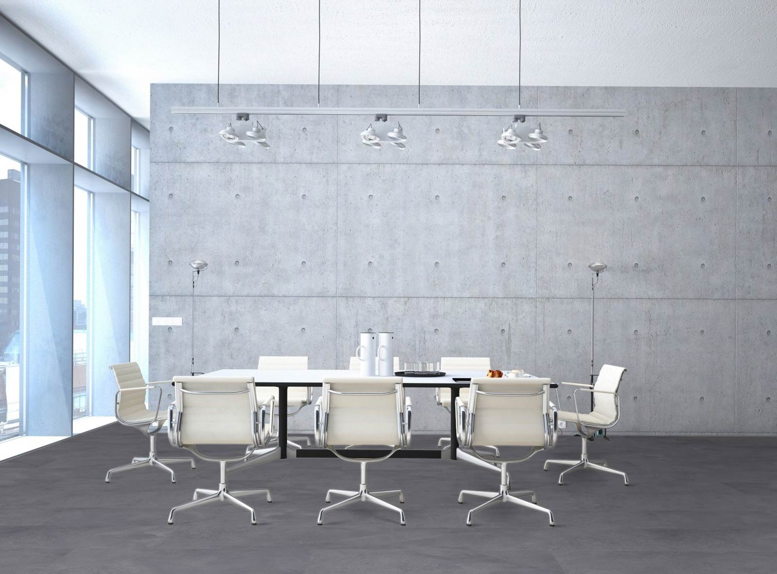 Kings Canyon Laminat Scene XL Stein Altgrau 1-Stab Landhausdiele M4V zum Klicken Raum3