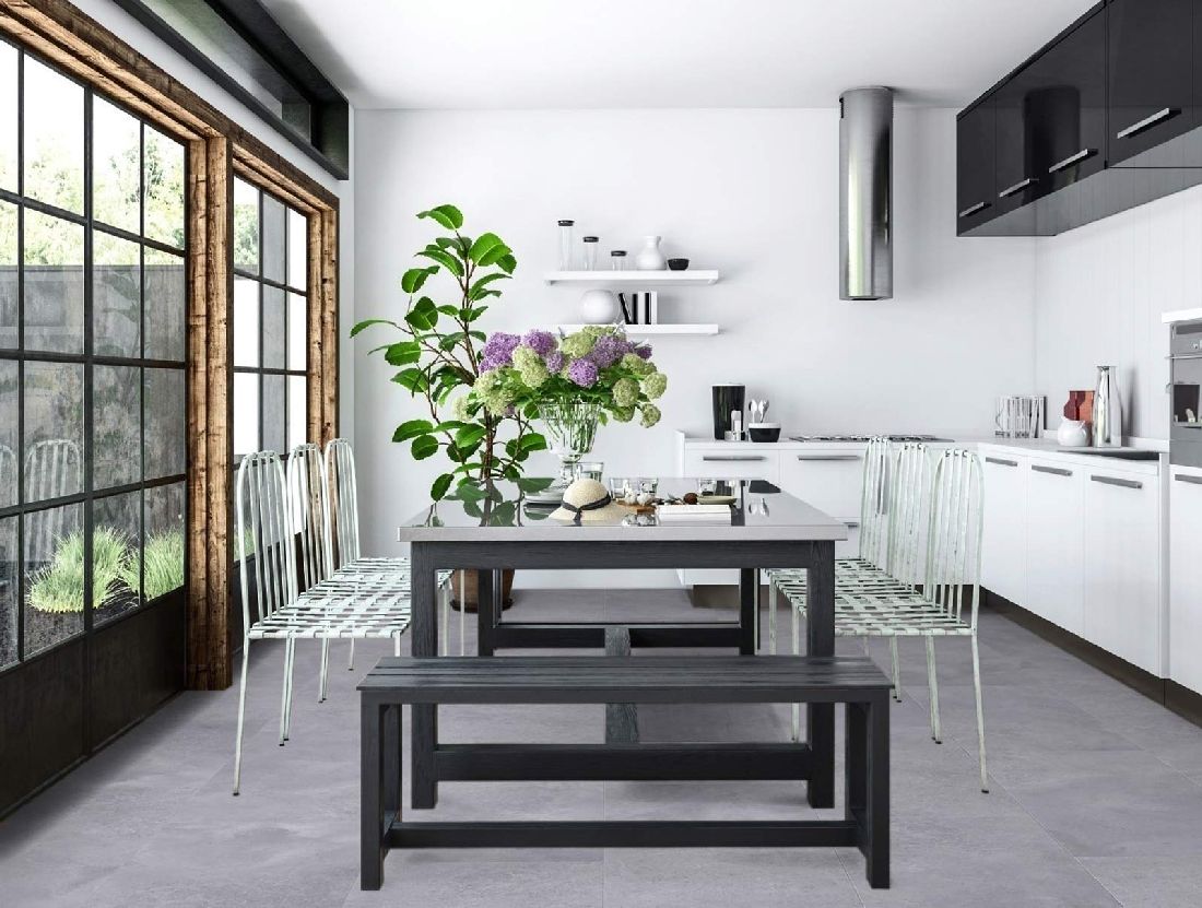 Kings Canyon Laminat Scene XL Stein Altgrau 1-Stab Landhausdiele M4V zum Klicken Raum7