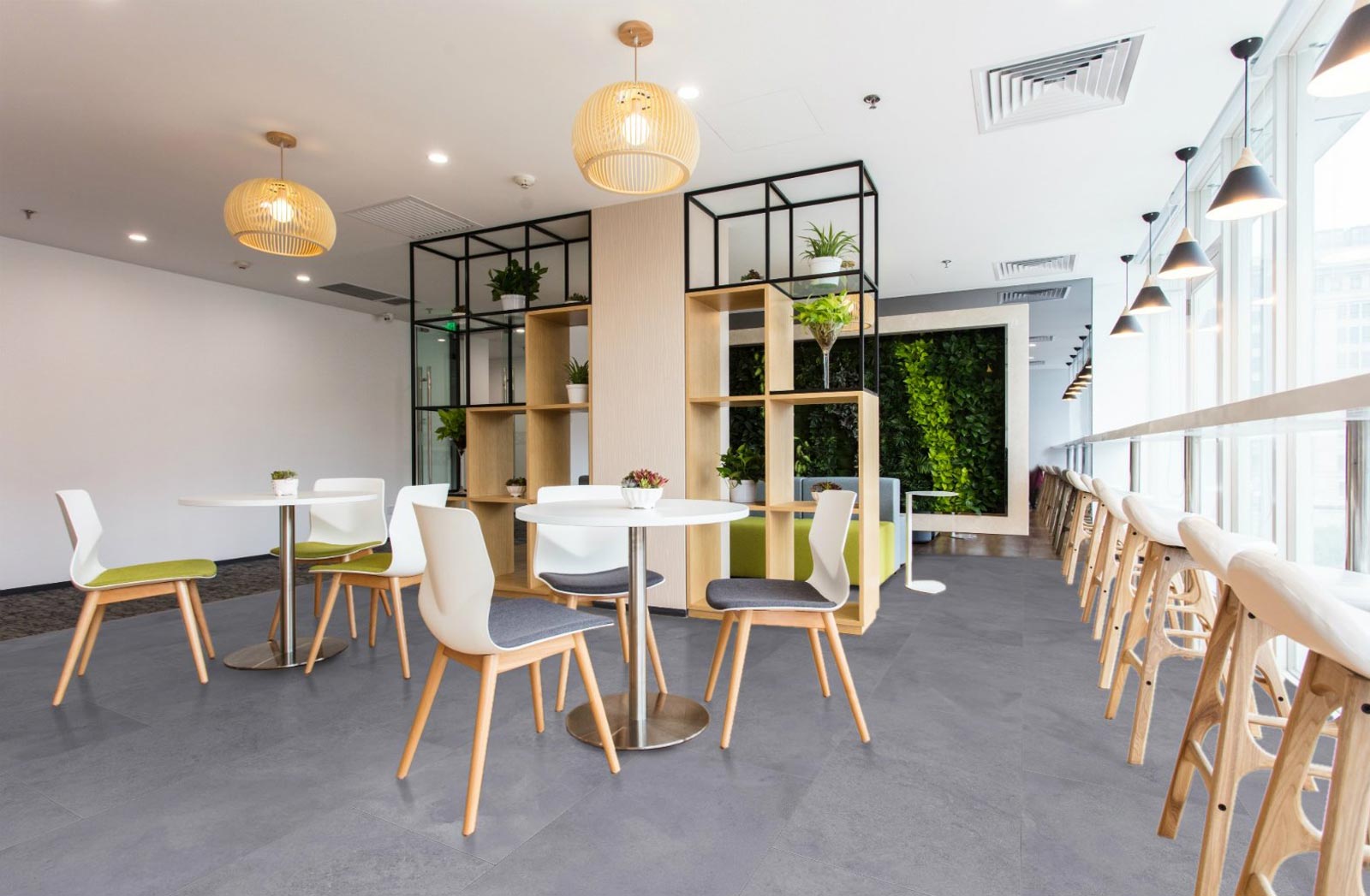 Kings Canyon Laminat Scene XL Stein Altgrau 1-Stab Landhausdiele M4V zum Klicken Raum8