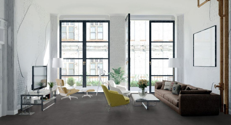 Kings Canyon Suelo laminado Scene XL Piedra Gris Oscuro Super Mate Tablón de 1 lama M4V main product photo