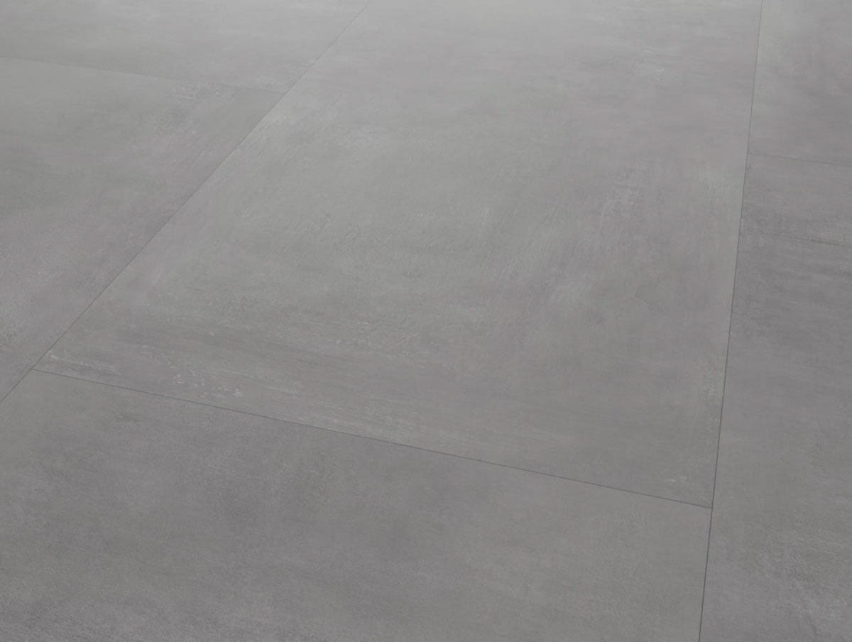 Kings Canyon Laminat Scene XL Zement Grau 1-Stab Landhausdiele M4V zum Klicken Raum1