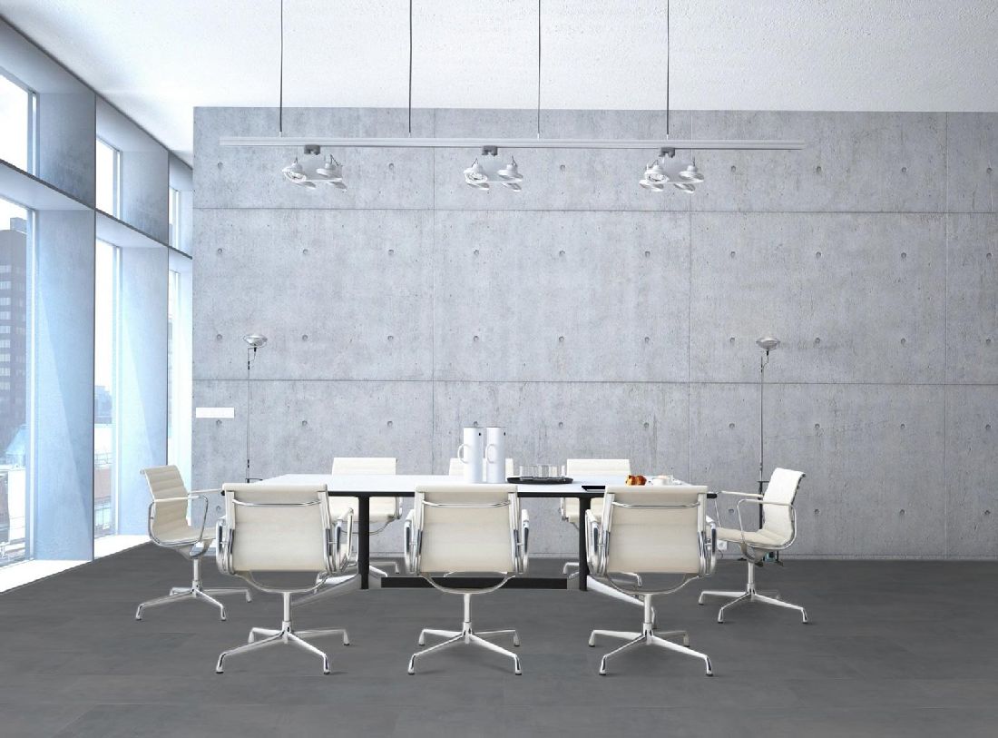 Kings Canyon Laminat Scene XL Zement Hellgrau 1-Stab Landhausdiele M4V zum Klicken Raum7