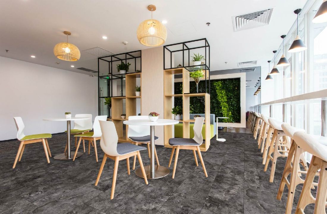 Kings Canyon Laminat Stonegloss Marmor Anthrazit Fliese 4V zum Klicken Raum8