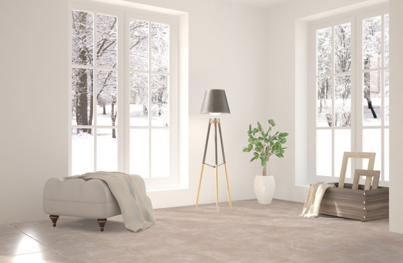 Kings Canyon Sol stratifié Stonegloss Marbre Beige Très brillant Carrelage 4V main product photo