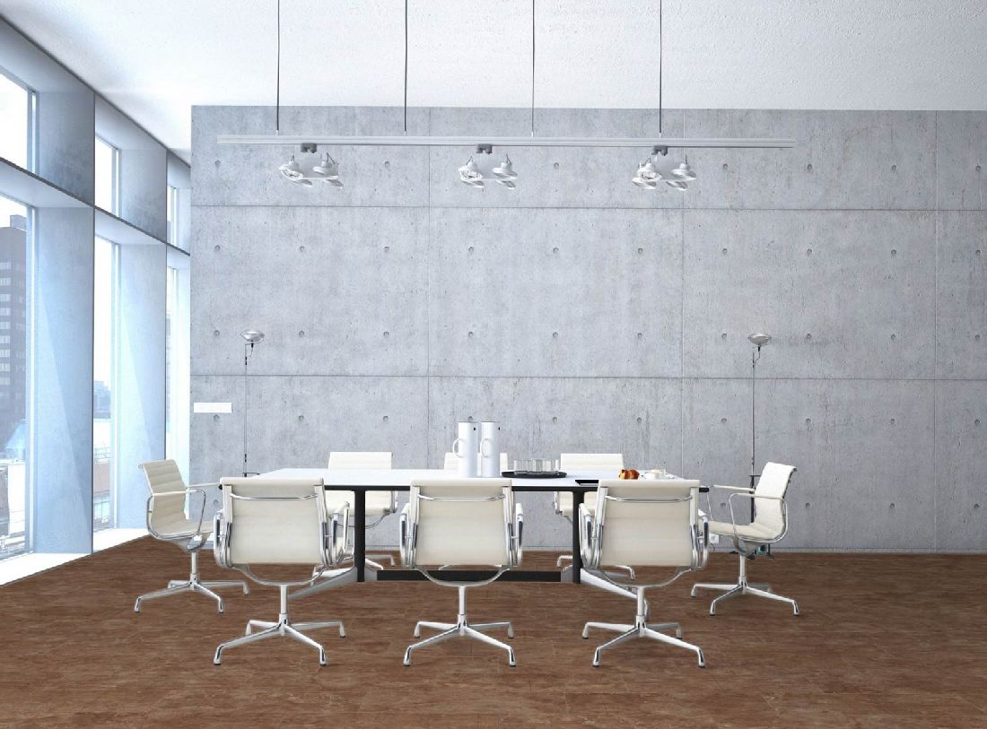 Kings Canyon Laminat Stonegloss Marmor Braun Fliese 4V zum Klicken Raum7