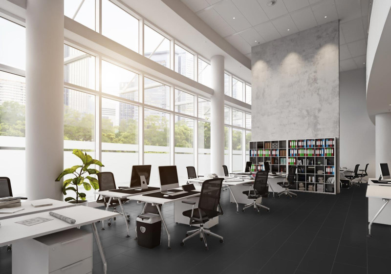 Kings Canyon Laminate Stonegloss Black High Gloss Tile 4V main product photo