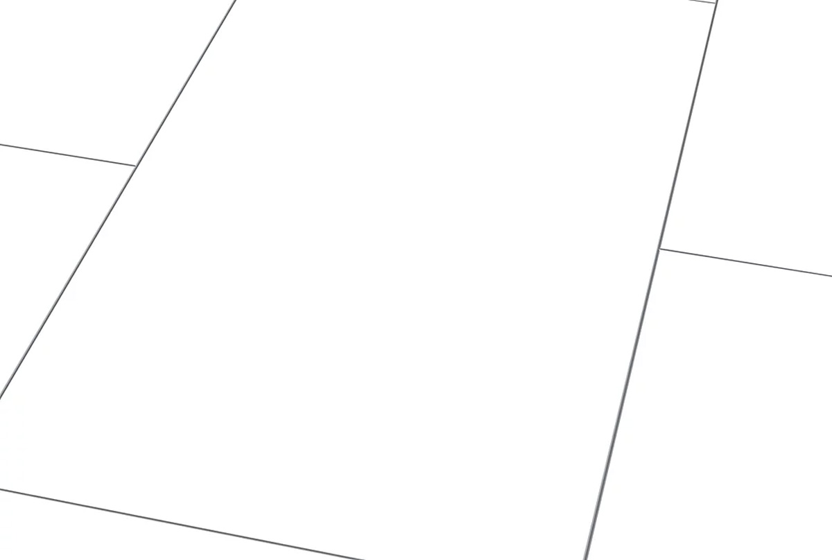 Kings Canyon Laminat Stonegloss Weiß Fliese 4V zum Klicken Raum1