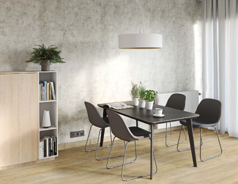 Kings Canyon Rigid Klick Vinylboden V-SPC Landhausdiele Eiche braun mit RealFeel EIR authentischer Holzstruktur 4V main product photo