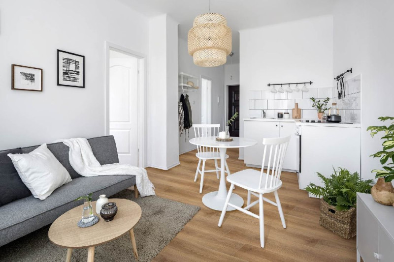 Kings Canyon Rigid Click Vinyl flooring V-SPC 1-strip Oak Natural RealFeel EIR 4V main product photo