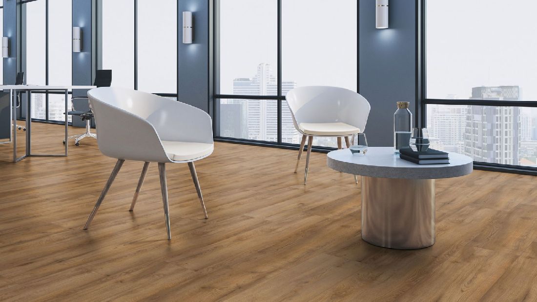 Kings Canyon Rigid Vinylboden Heavy Duty 4 Eiche Brightwater 1-Stab Breitdiele XL 4V Raum7