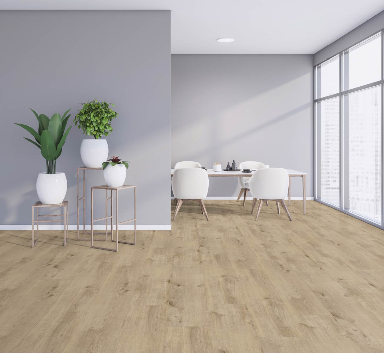 Kings Canyon Rigid Click Vinyl flooring Heavy Duty 4 Oak Starfall 1-strip wide plank XL 4V main product photo