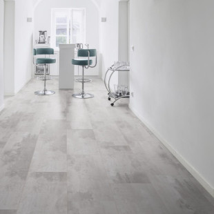 Kings Canyon Rigid Vinyl Flooring Heavy Duty with Sound Insulation Concrete Greymoore Tile XL 4V
