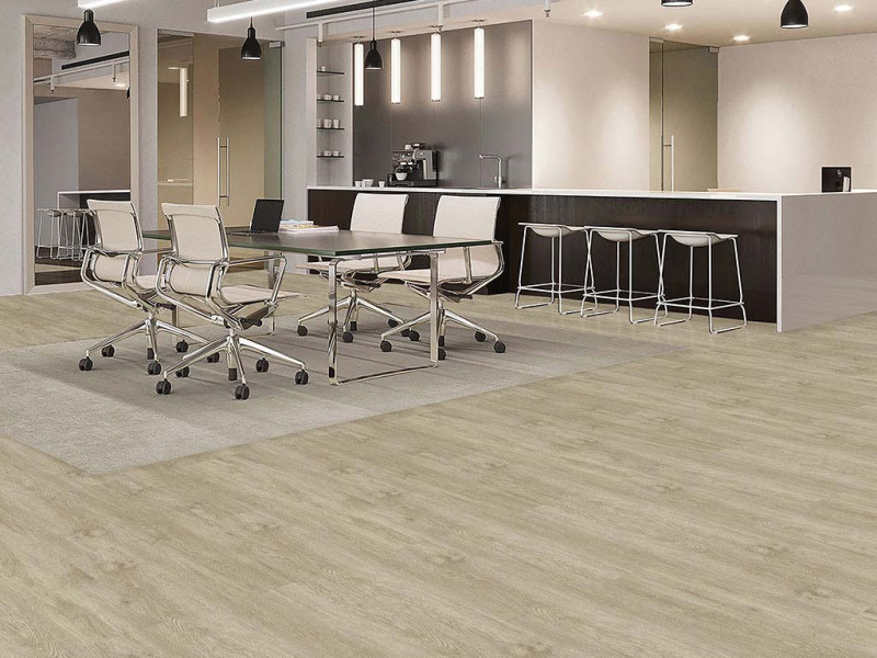 Kings Canyon Glue-down Vinyl flooring DurPro Premium Hans Oak Wide plank 4V main product photo