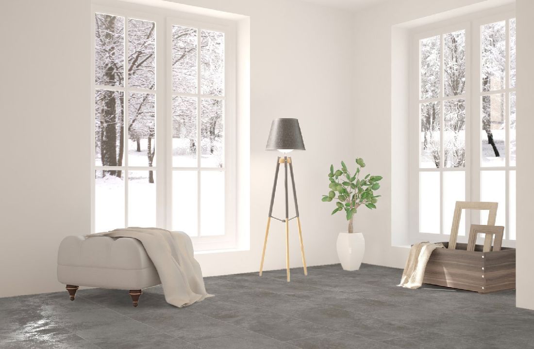 Kings Canyon Vinyl Loftstyle Gray Calm Supermatt Fliese 4V zum Klicken Raum7