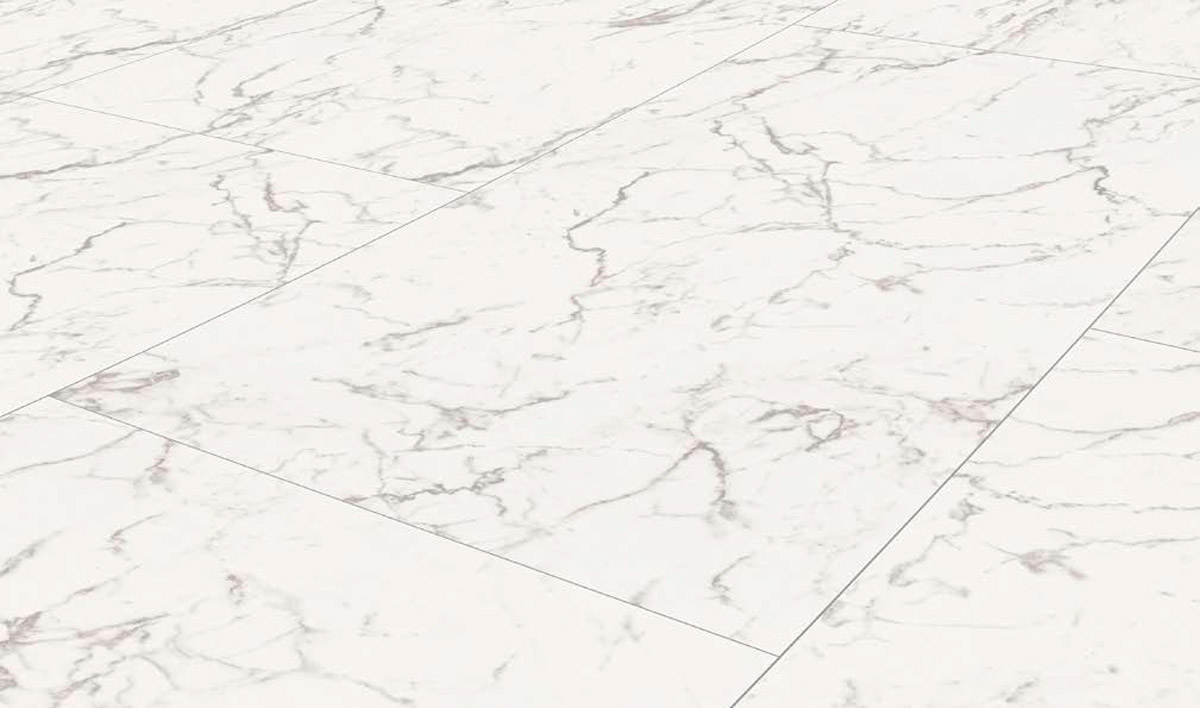 Kings Canyon Vinyl Loftstyle Marble Supermatt Fliese 4V zum Klicken Raum1