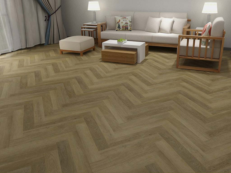 Kings Canyon Click Vinyl flooring Original Premium Rügenwald Oak Herringbone 4V main product photo