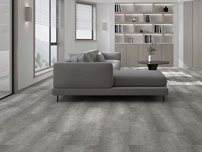 Kings Canyon Click Vinyl flooring Original Standard Concrete Tile 4V main product photo
