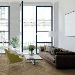 Kings Canyon Vinylboden Timeless Oak Darcey Holzstruktur Fischgrät 4V zum Klicken Erlebnismodus