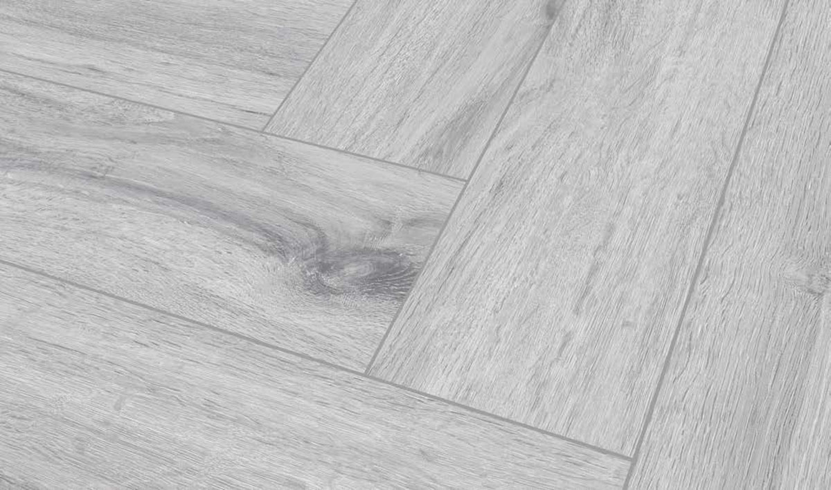 Kings Canyon Vinyl Timeless Oak Fley Holzstruktur Fischgrät 4V zum Klicken Raum1