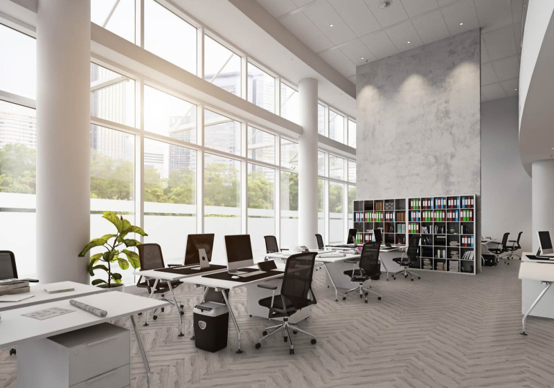 Kings Canyon Click Vinyl flooring Timeless Oak Serley Wood Texture Herringbone 4V main product photo