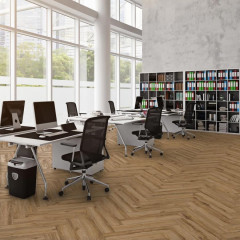 Kings Canyon Vinyl Timeless Oak Sussey Holzstruktur Fischgrät 4V zum Klicken Erlebnismodus