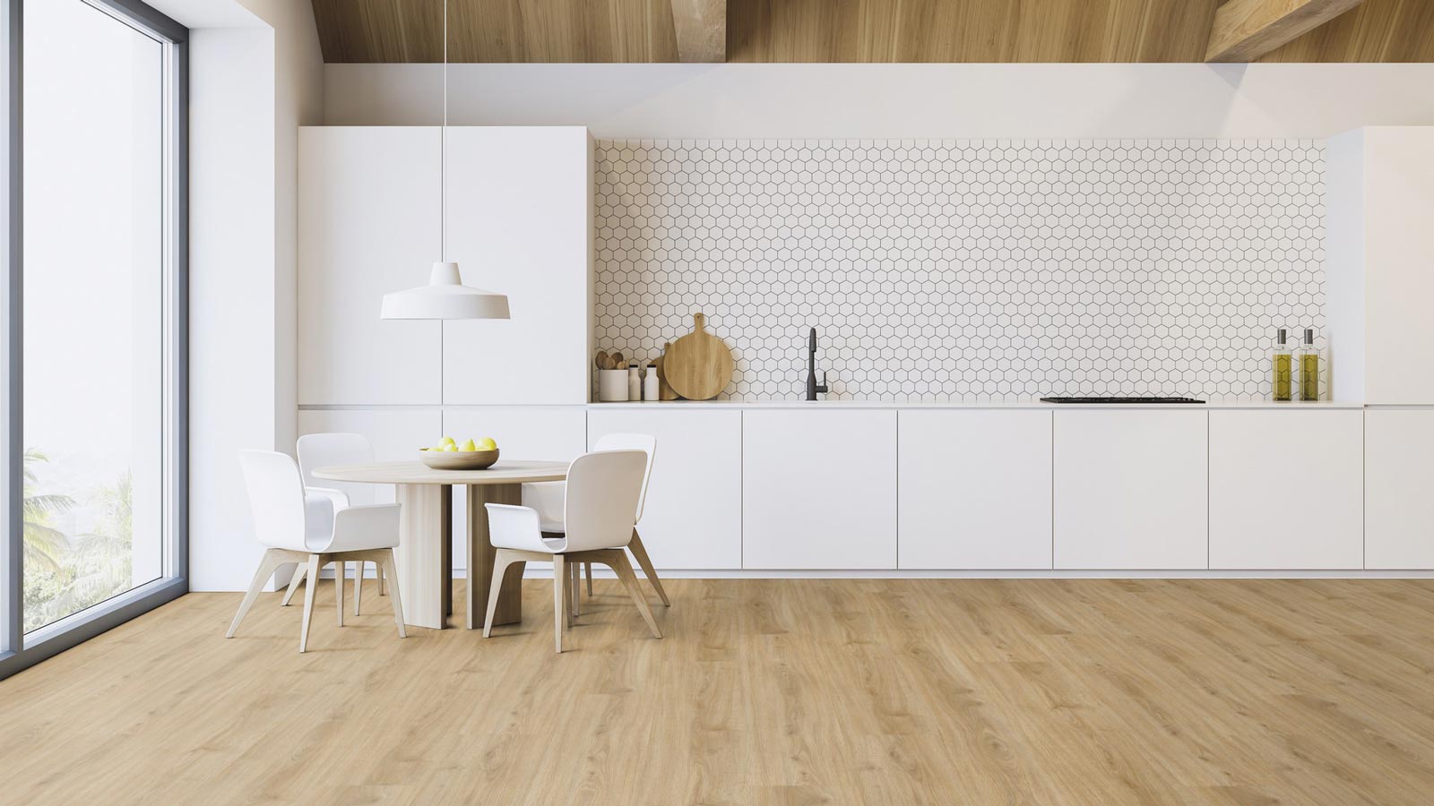 Kings Canyon Vinylboden Multilay 8 Eiche Elyria 1-Stab Landhausdiele M4V Raum3