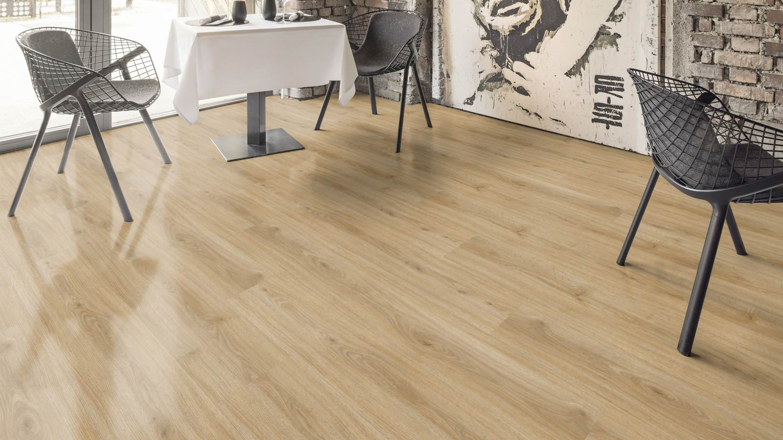 Kings Canyon Vinylboden Multilay 8 Eiche Elyria 1-Stab Landhausdiele M4V Raum6