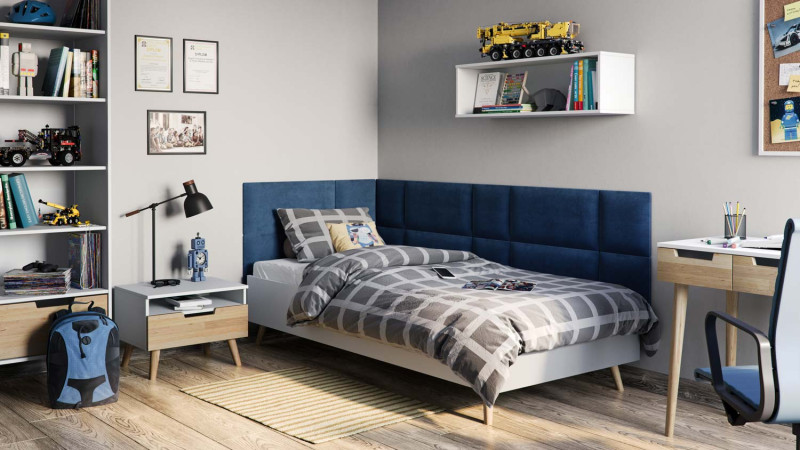 Kings Canyon Wandpaneele Wandpolster ROOM 30-Sixty tiefes Blau 60x30cm rechteckig main product photo