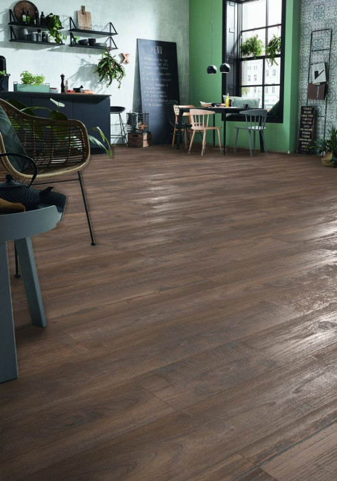Suelo laminado Select Nostalgie Teak D4170 1-Tablilla 4V ancho 193mm main product photo