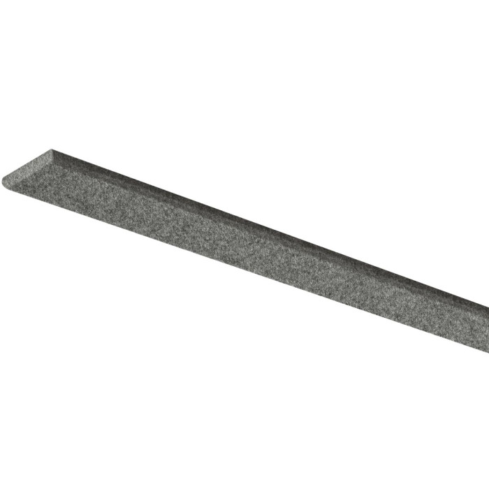 Meister Self-adhesive cover moulding felt 5/25 mm Basalt grey felt 4502 main product photo