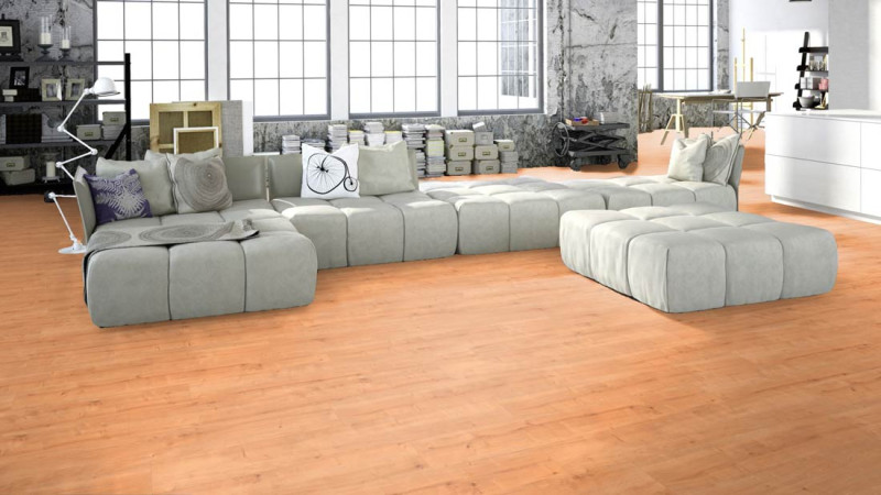 Meister Designboden MeisterDesign. flex DD 400 Eiche Madras 6891 1-Stab M4V main product photo
