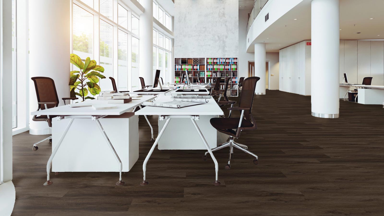 Meister Designboden MeisterDesign. rigid RD 300 S Dark Woodland 7386 1-Stab Kurzdiele M4V Raum3