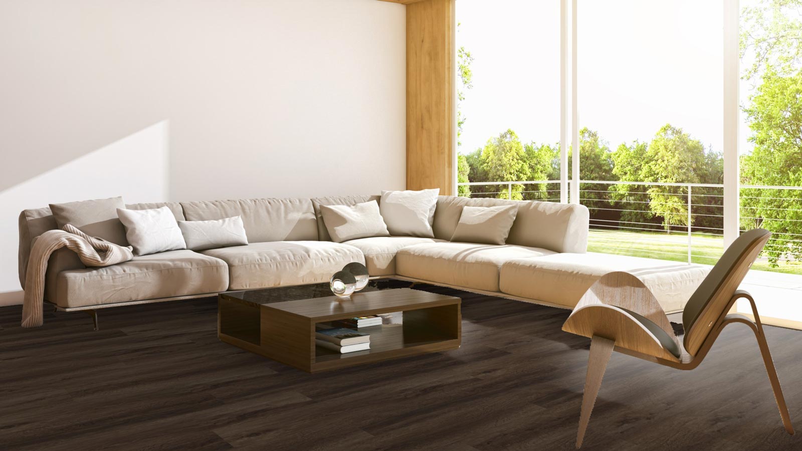 Meister Designboden MeisterDesign. rigid RD 300 S Dark Woodland 7386 1-Stab Kurzdiele M4V Raum5