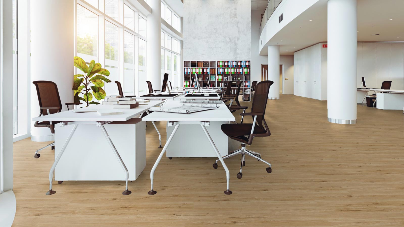 Meister Designboden MeisterDesign. rigid RD 300 S Eiche Springdale 7395 1-Stab Kurzdiele M4V Raum3