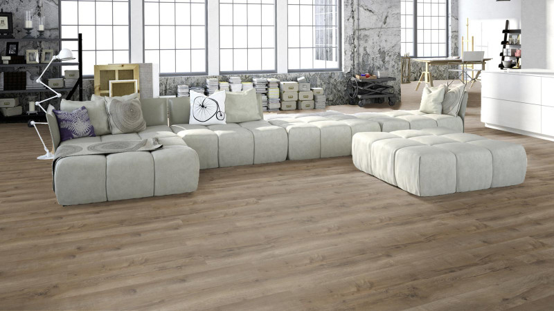 Meister Sol design MeisterDesign. rigid RL 400 S Chêne fissuré Terra foncé 1 frise M4V main product photo